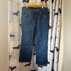 Blue Relaxed Jeans with Classic Fit